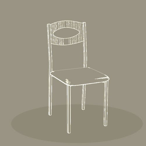 Dimensiones de la silla